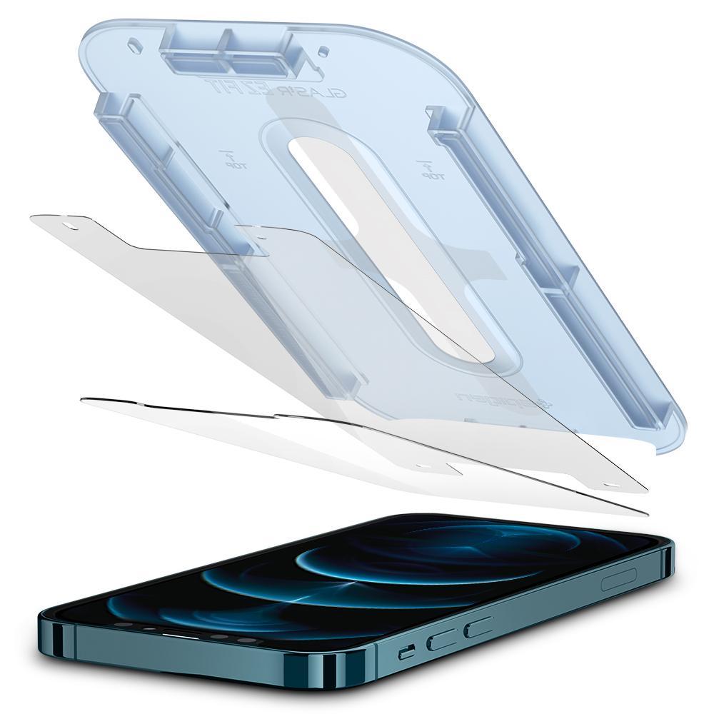 Screen Protector GLAS.tR EZ Fit (2-pack) iPhone 12 Pro Max