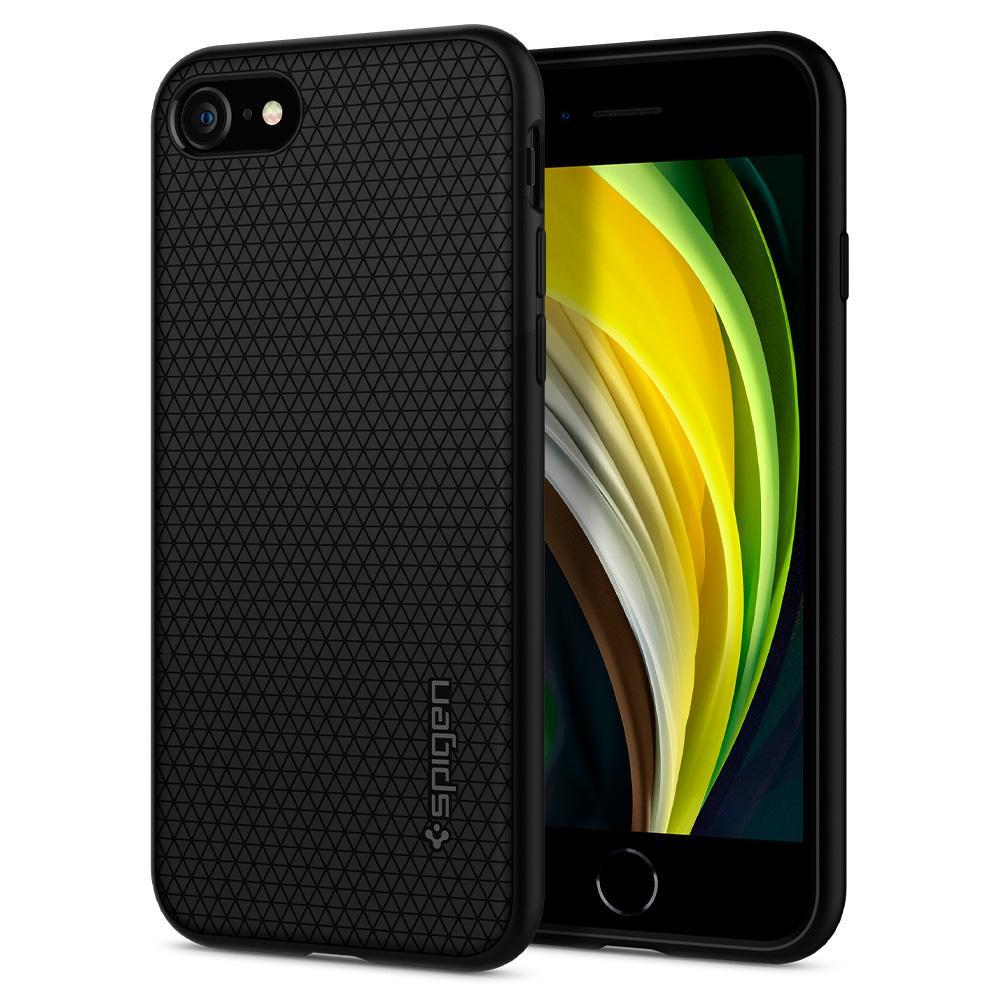 Case Liquid Air Armor iPhone 8 Zwart