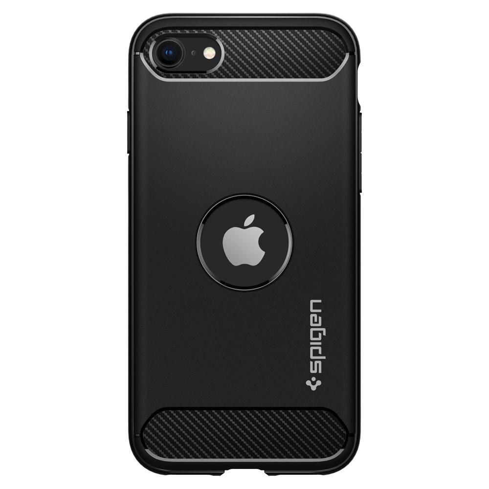 Case Rugged Armor iPhone SE (2020) Zwart