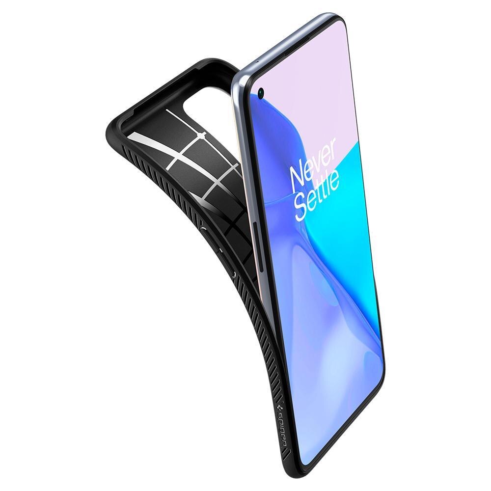 Case Liquid Air OnePlus 9 Zwart