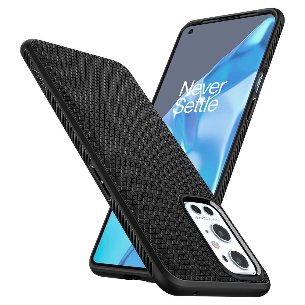 Case Liquid Air OnePlus 9 Pro Zwart