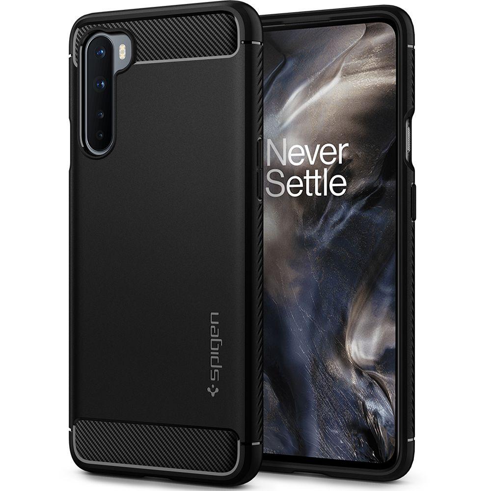 Case Rugged Armor OnePlus Nord Zwart