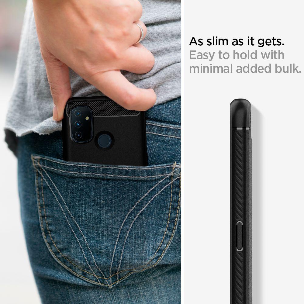 Case Rugged Armor OnePlus Nord N100 Zwart