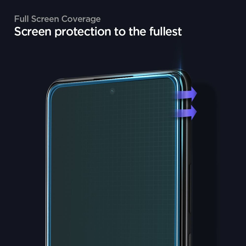 Full Cover Screen GLAS.tR SLIM Xiaomi Redmi Note 10 Pro Zwart