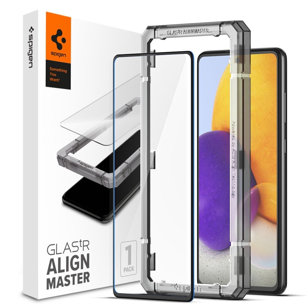 AlignMaster GLAS.tR Full Cover Samsung Galaxy A72 5G Zwart