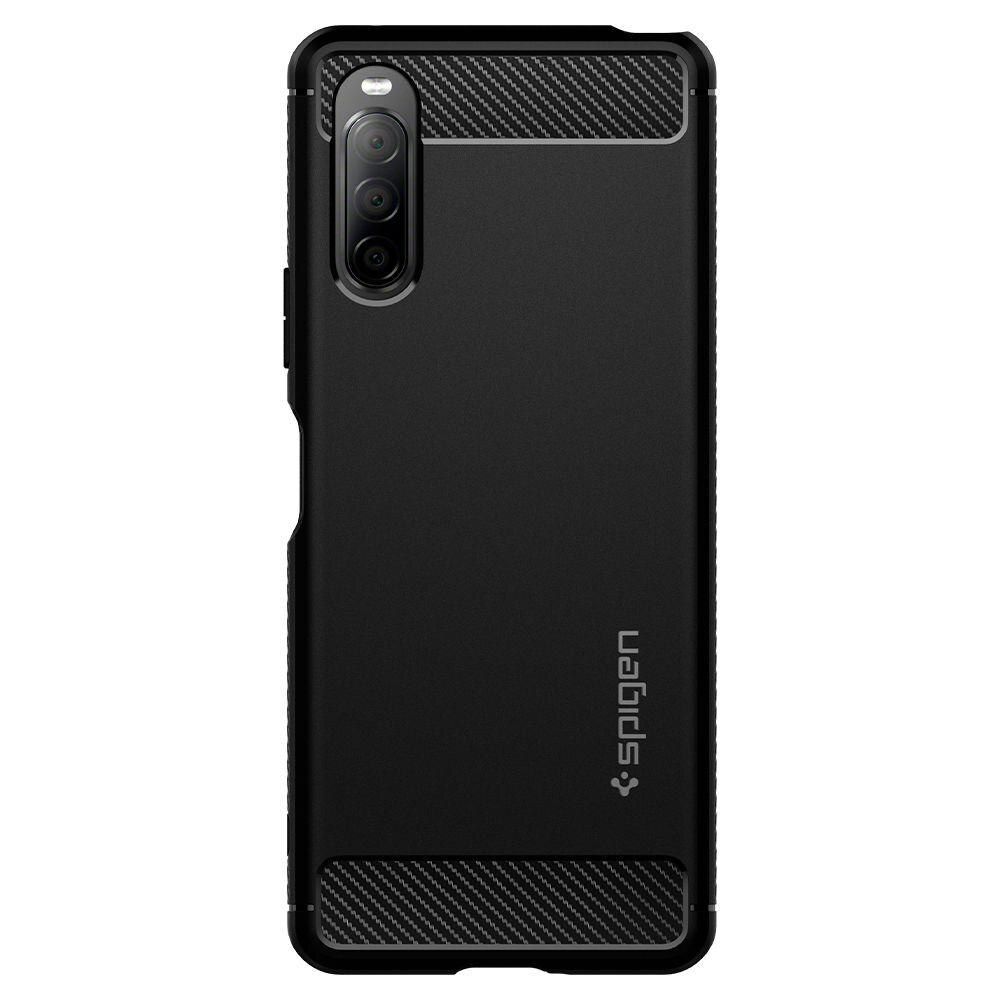 Case Rugged Armor Sony Xperia 10 II Zwart