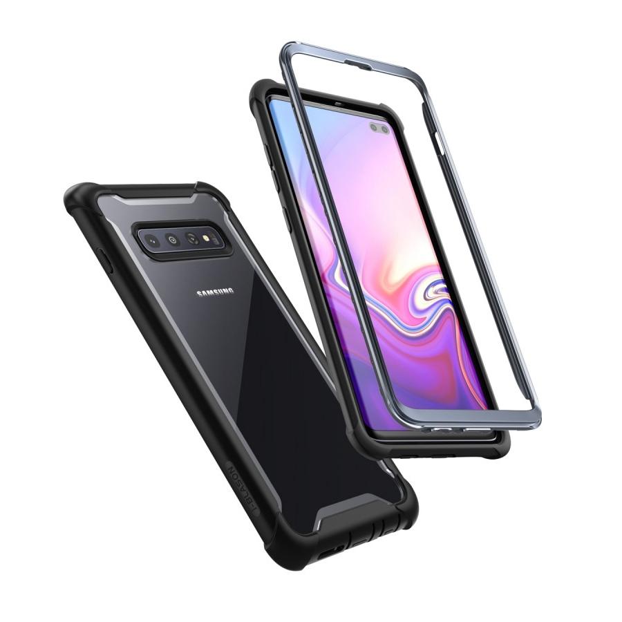 Ares Clear Case Samsung Galaxy S10 Plus Zwart