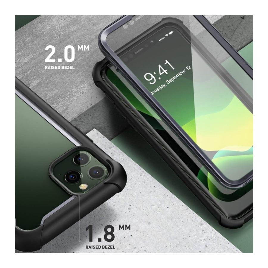 Ares Clear Case iPhone 11 Pro Zwart