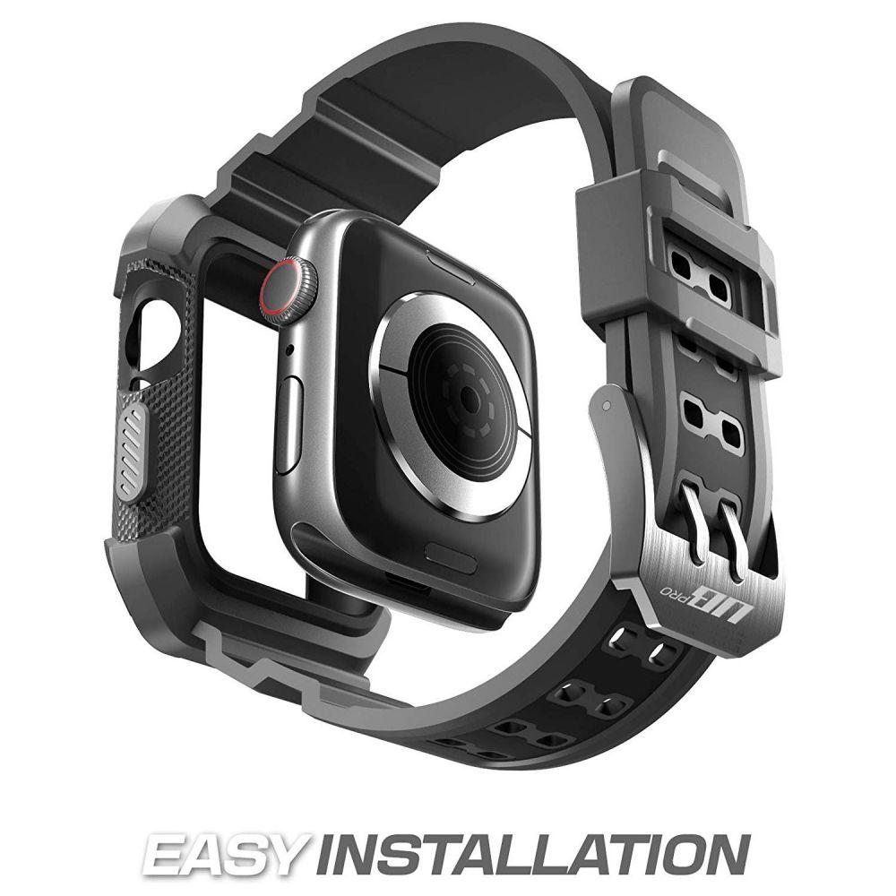 Unicorn Beetle Pro Wristband Case Apple Watch 45mm Series 8 Zwart