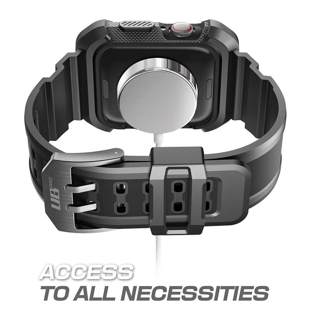 Unicorn Beetle Pro Wristband Case Apple Watch 45mm Series 8 Zwart