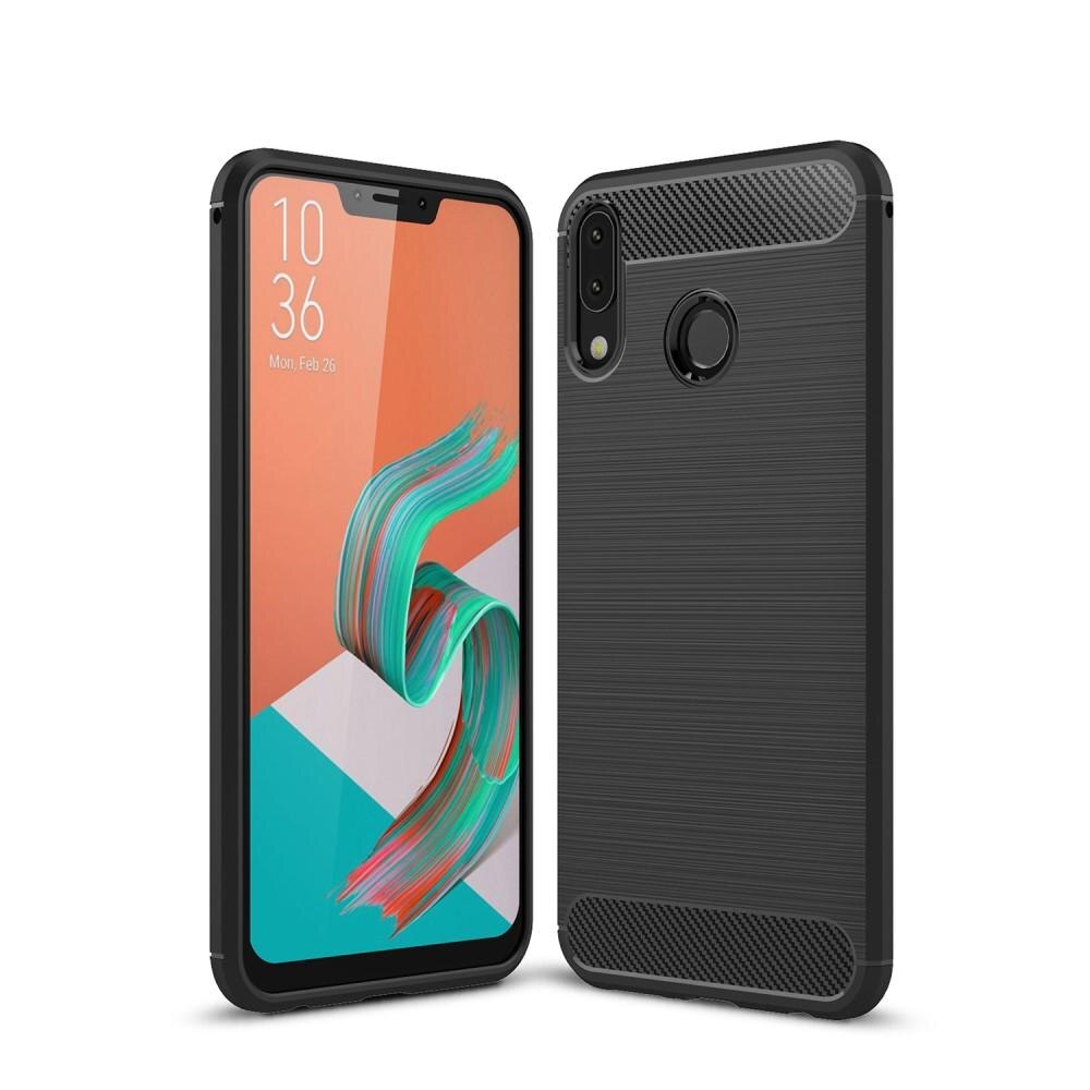 Brushed TPU Case Asus ZenFone 5/5Z Zwart