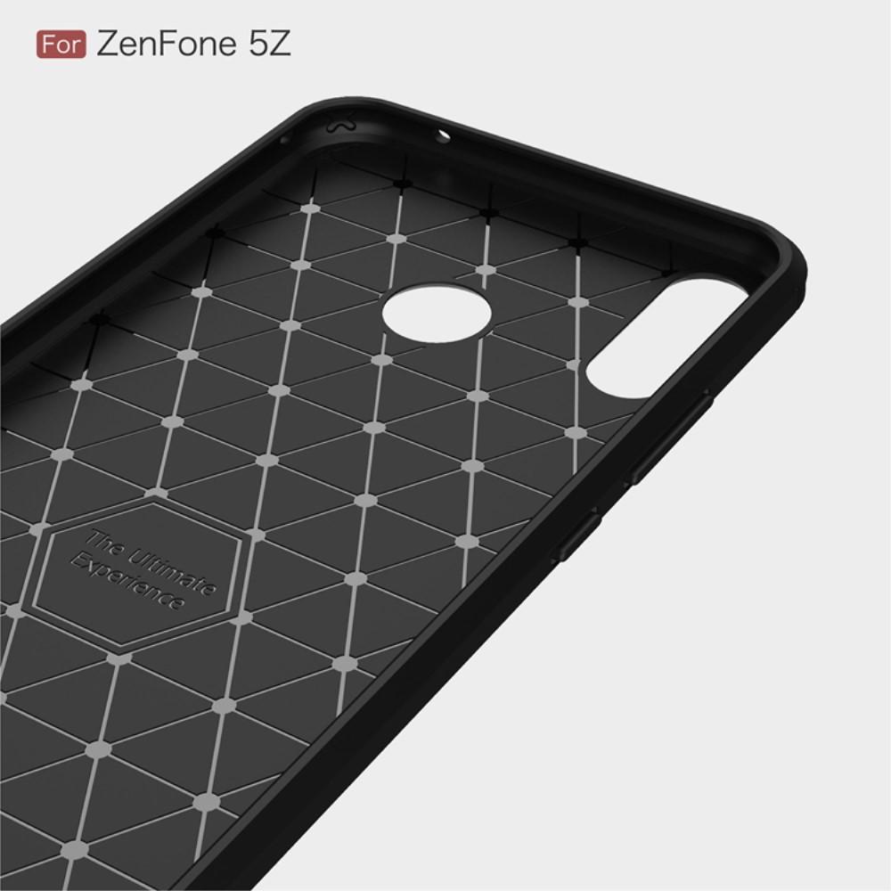 Brushed TPU Case Asus ZenFone 5/5Z Zwart