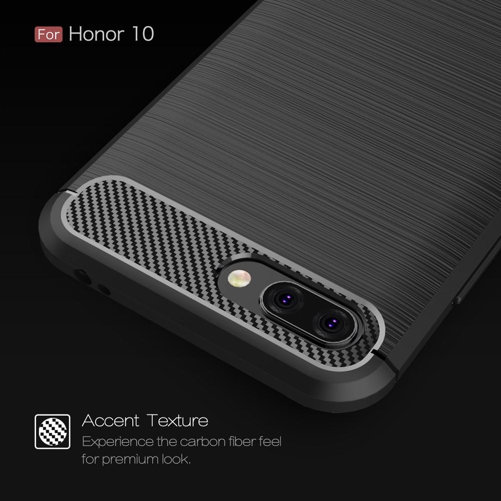 Brushed TPU Case Huawei Honor 10 Zwart