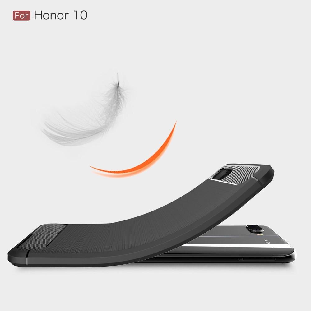 Brushed TPU Case Huawei Honor 10 Zwart