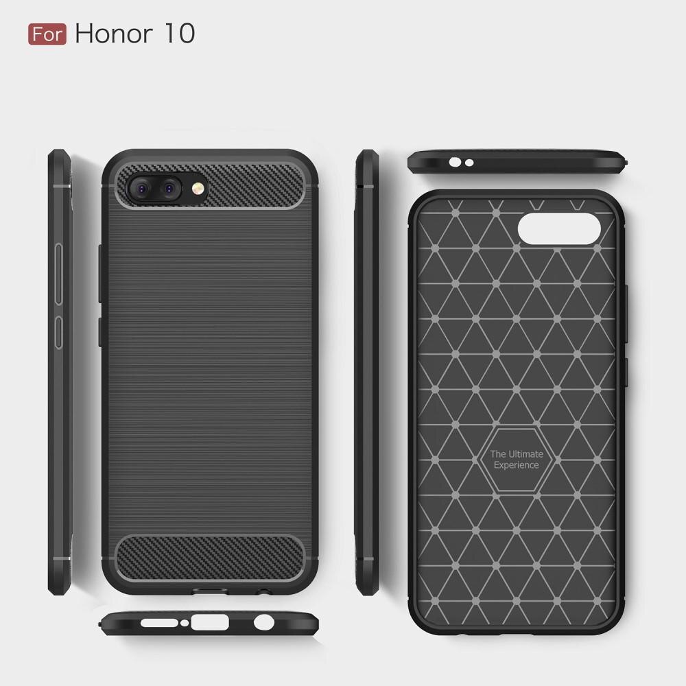 Brushed TPU Case Huawei Honor 10 Zwart