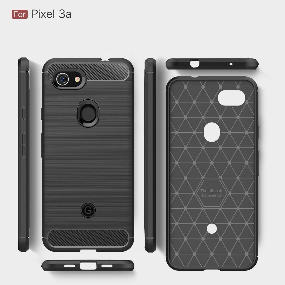 Brushed TPU Case Google Pixel 3a Zwart