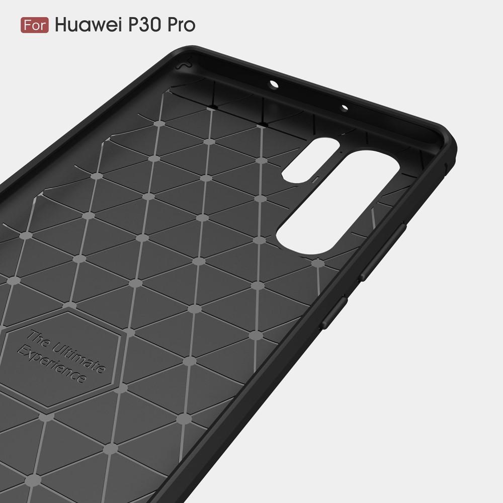Brushed TPU Case Huawei P30 Pro Zwart