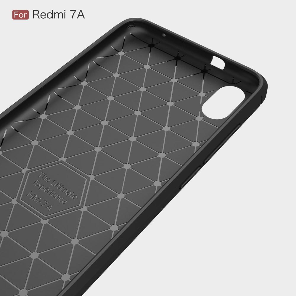 Brushed TPU Case Xiaomi Redmi 7A Zwart