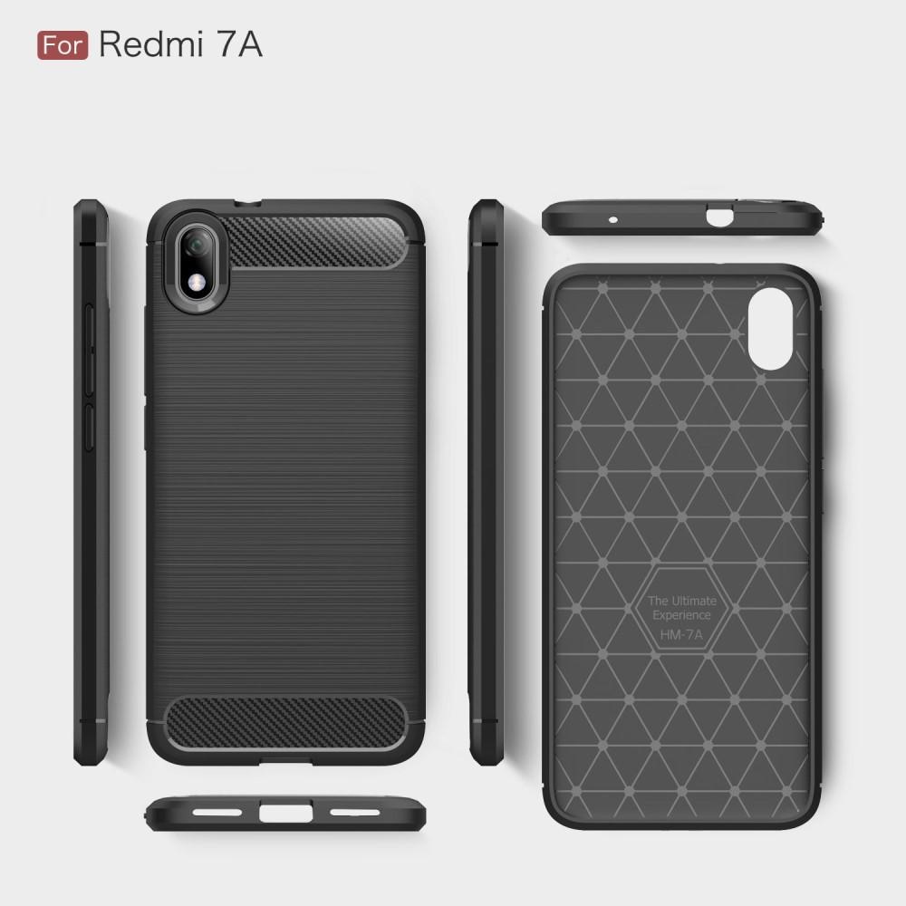 Brushed TPU Case Xiaomi Redmi 7A Zwart