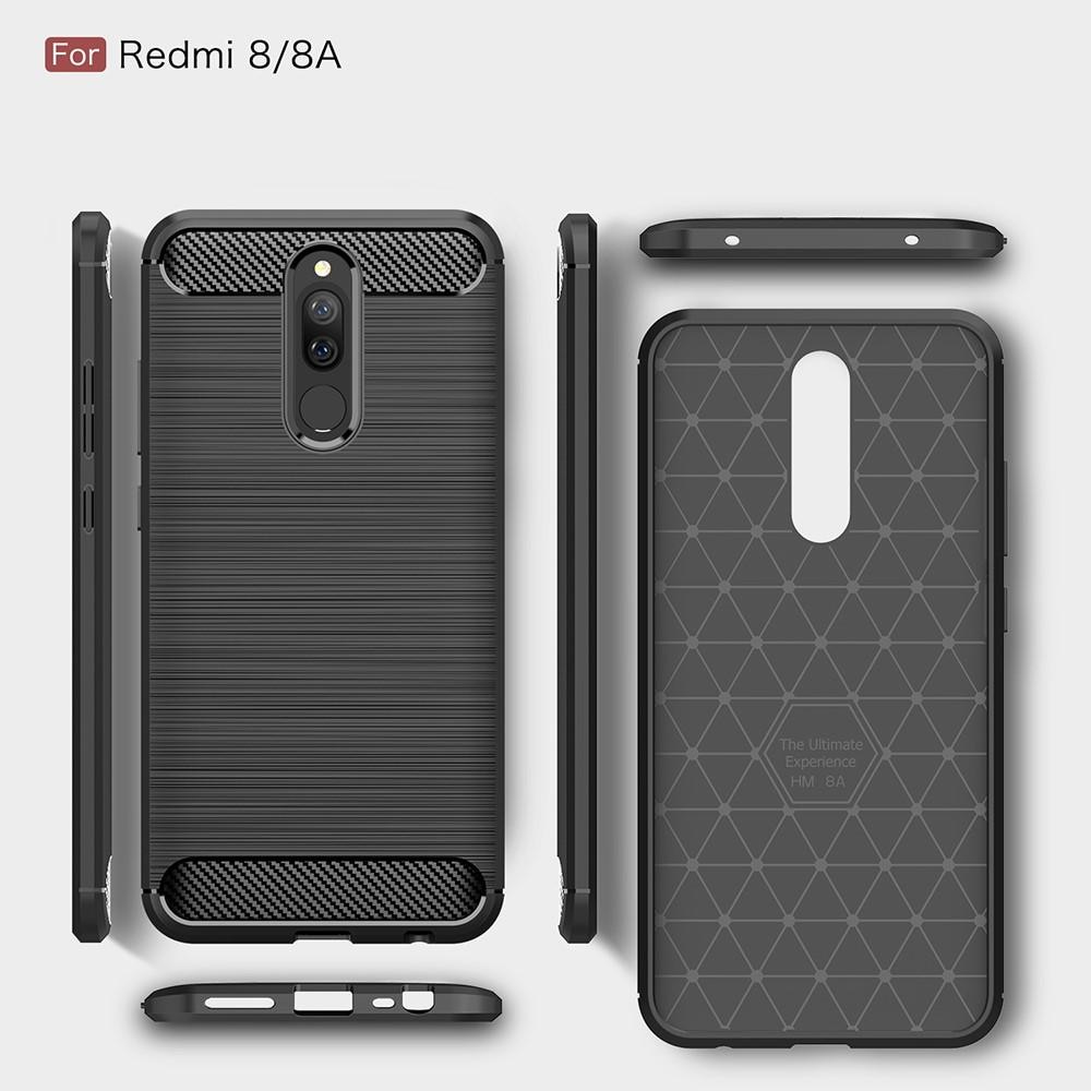 Brushed TPU Case Xiaomi Redmi 8/8A Zwart