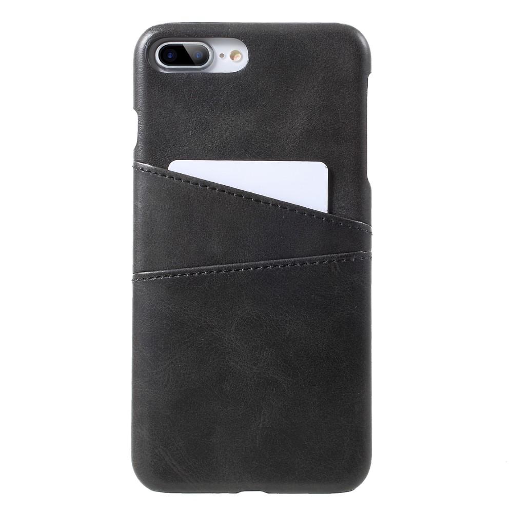 Card Slots Case iPhone 7 Plus/8 Plus Zwart