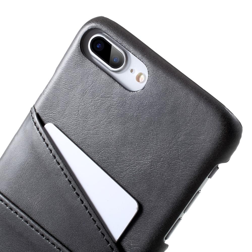 Card Slots Case iPhone 7 Plus/8 Plus Zwart