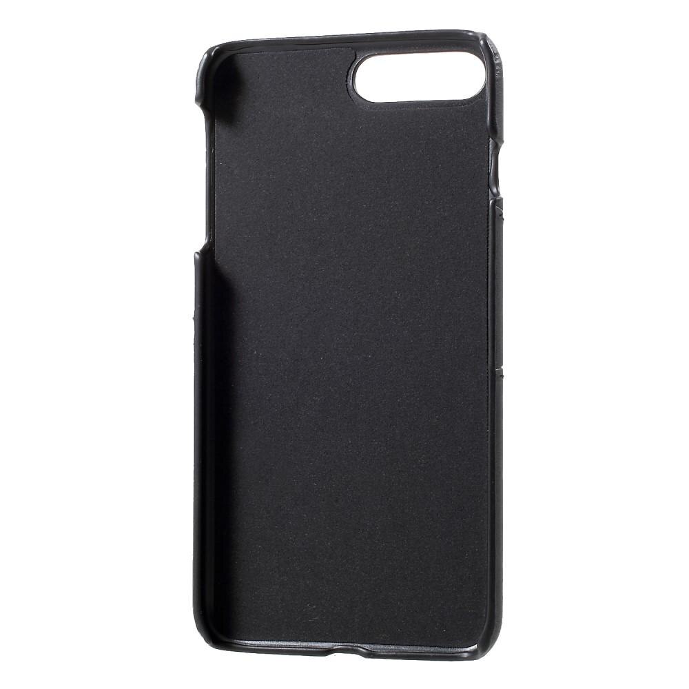 Card Slots Case iPhone 7 Plus/8 Plus Zwart