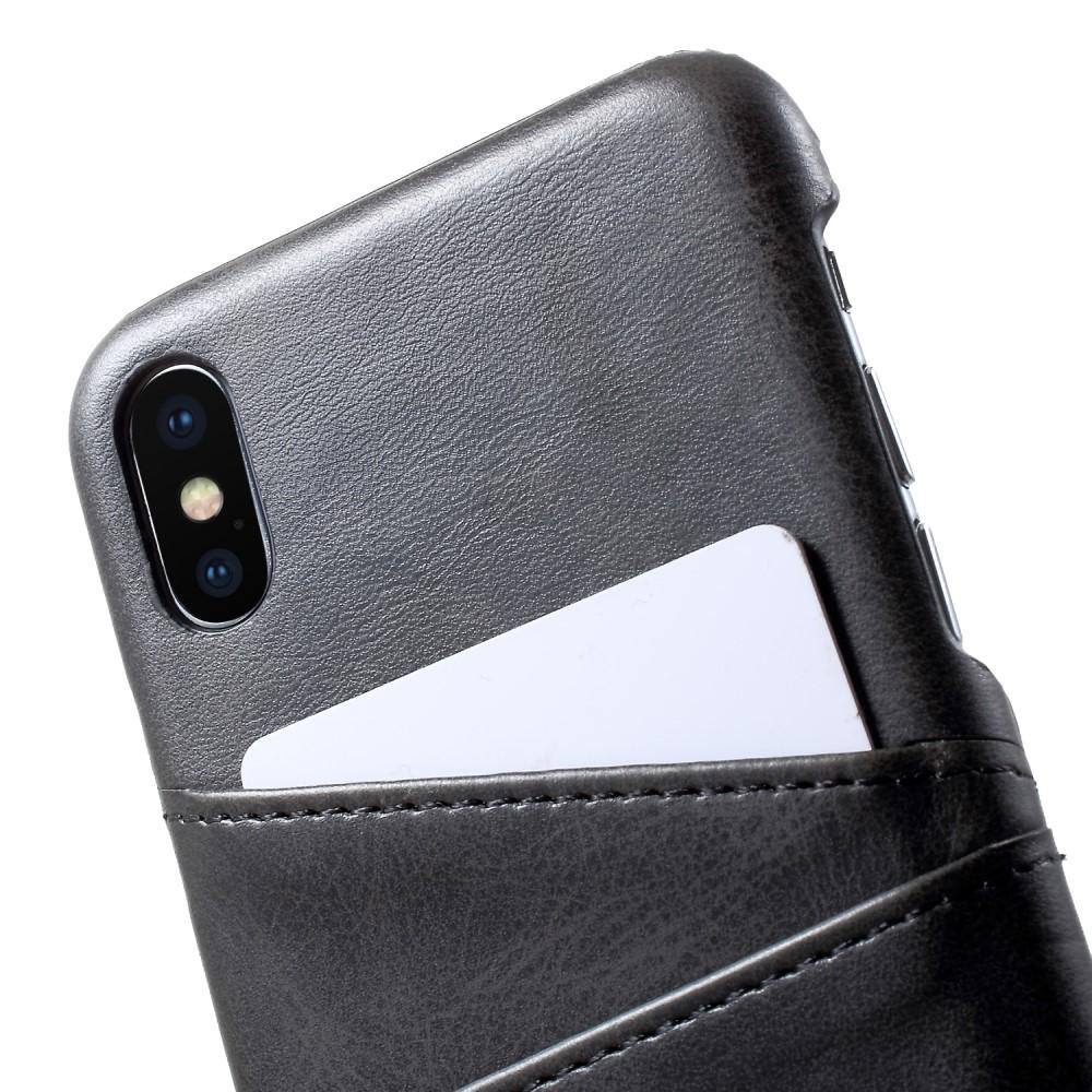 Card Slots Case iPhone X/XS Zwart