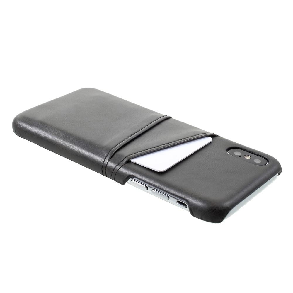 Card Slots Case iPhone X/XS Zwart