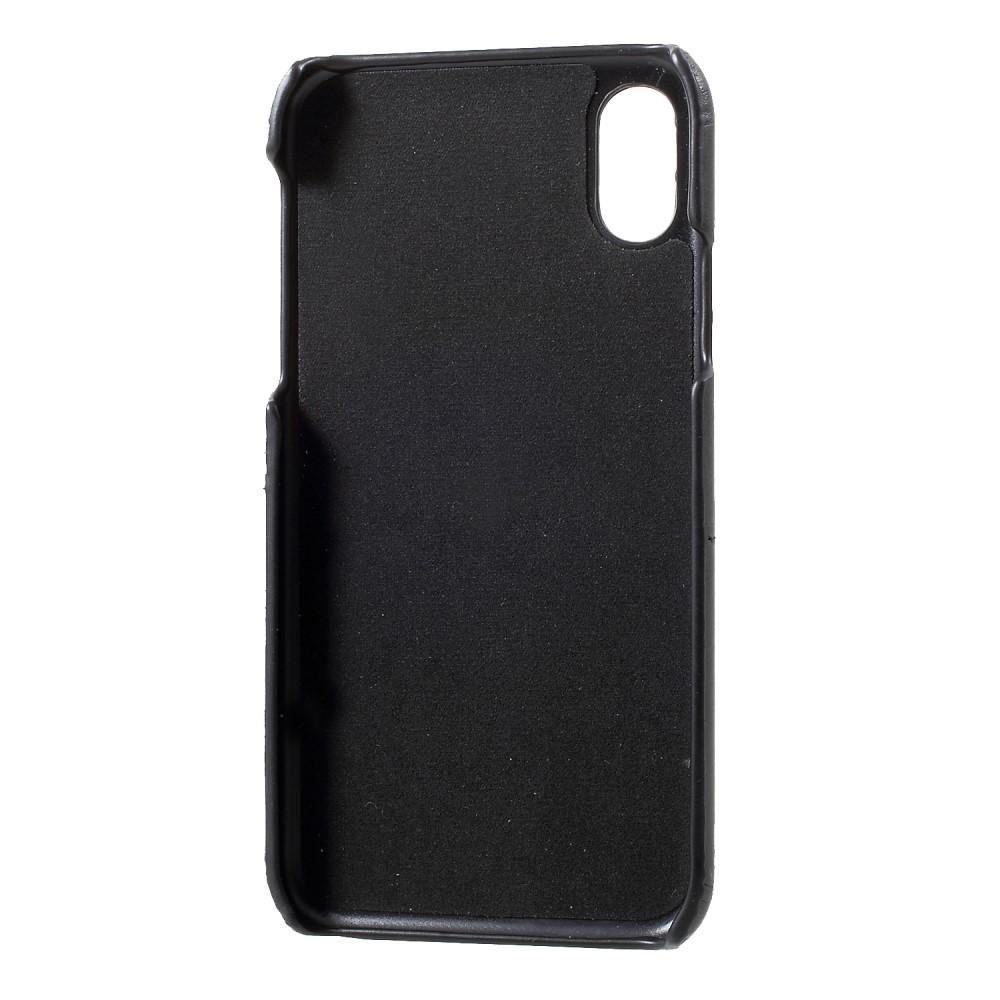 Card Slots Case iPhone X/XS Zwart