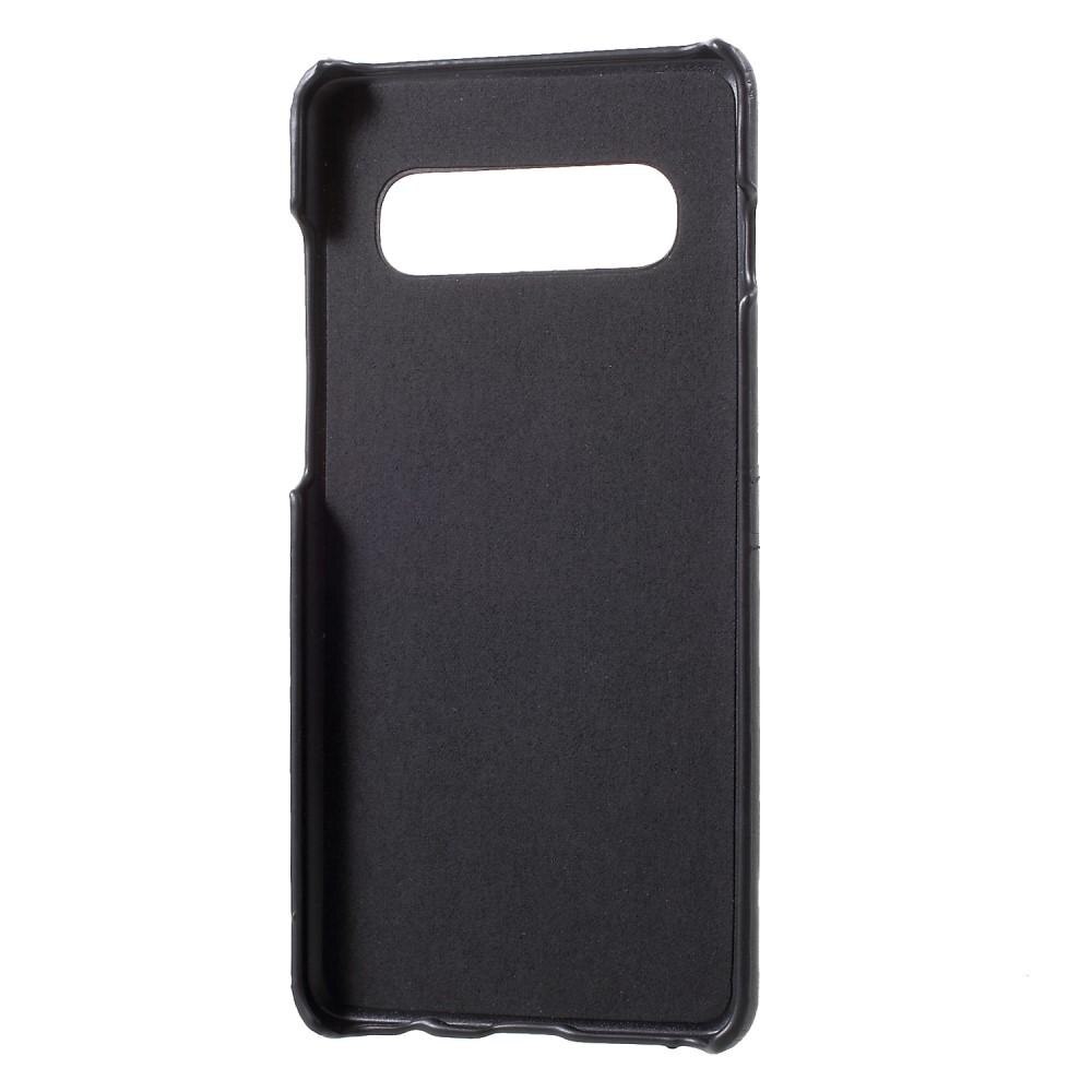 Card Slots Case Samsung Galaxy S10 Zwart