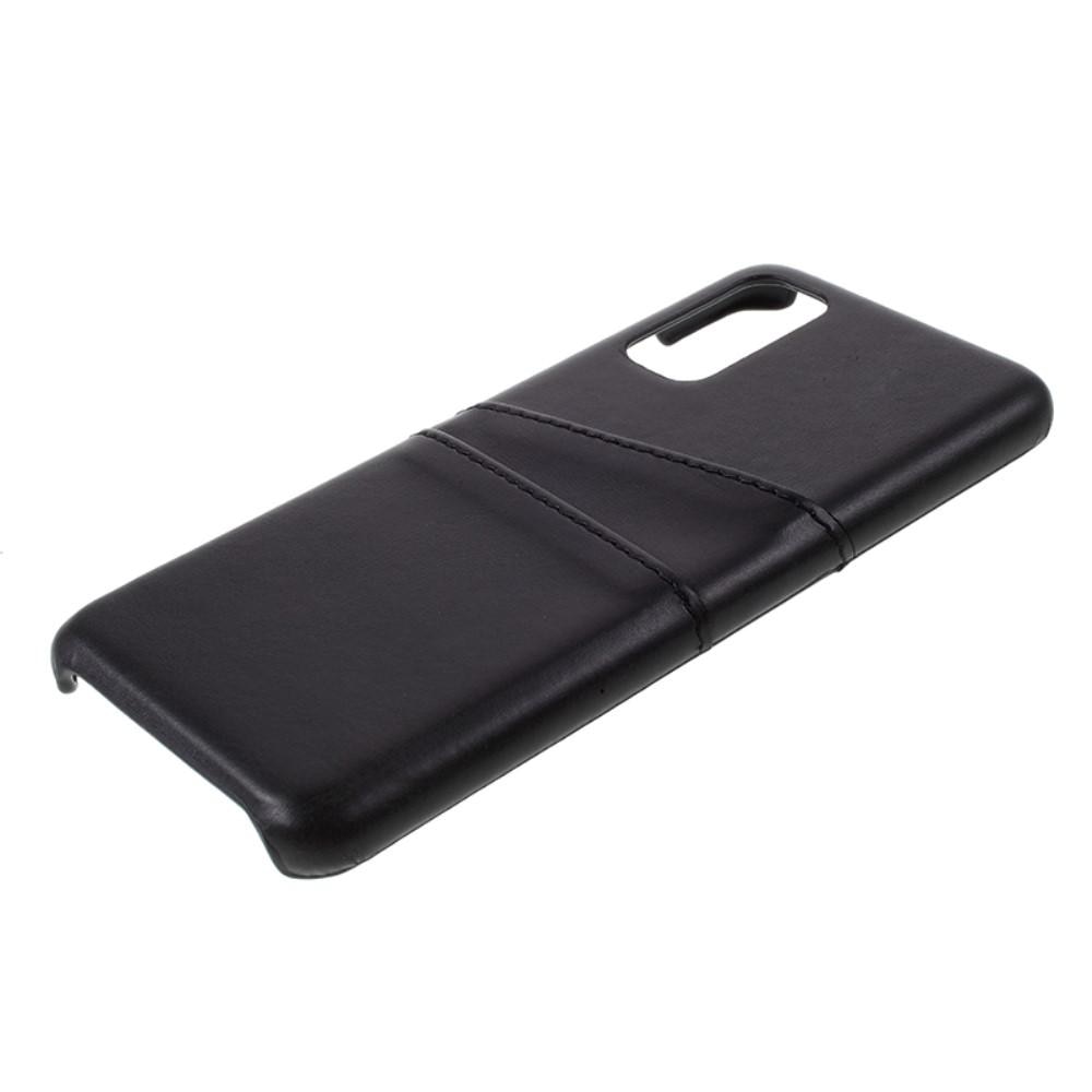 Card Slots Case Samsung Galaxy S20 Zwart