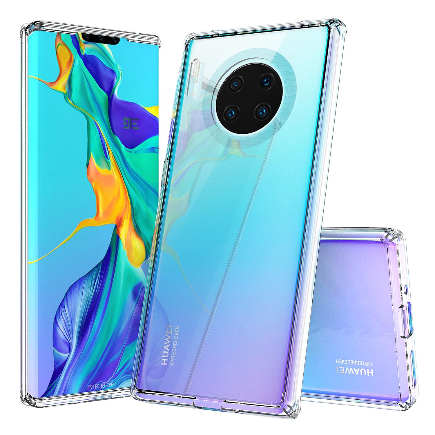 Crystal Hybrid Case Huawei Mate 30 Pro transparant