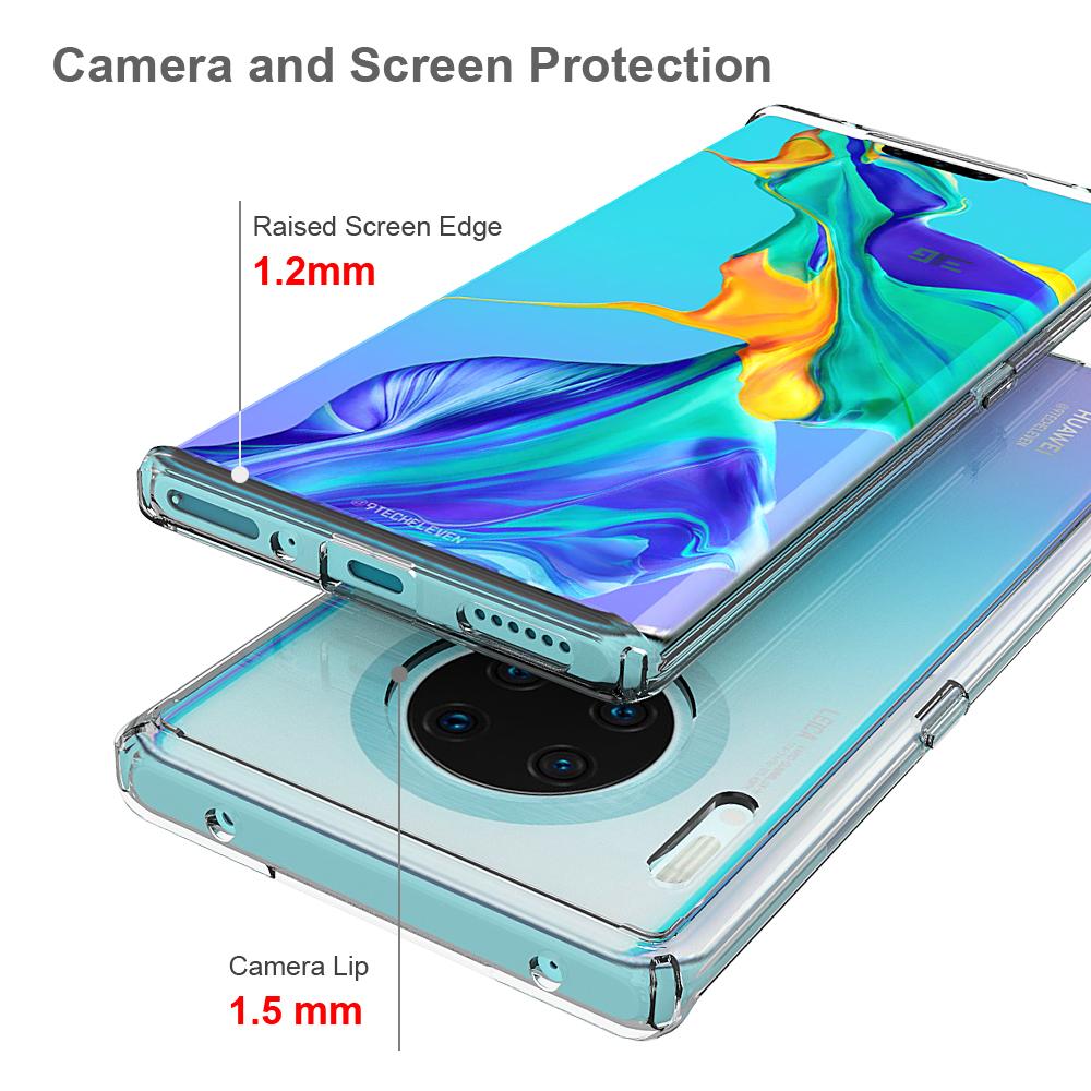 Crystal Hybrid Case Huawei Mate 30 Pro transparant