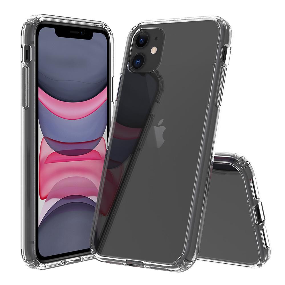 Crystal Hybrid Case iPhone 11 transparant
