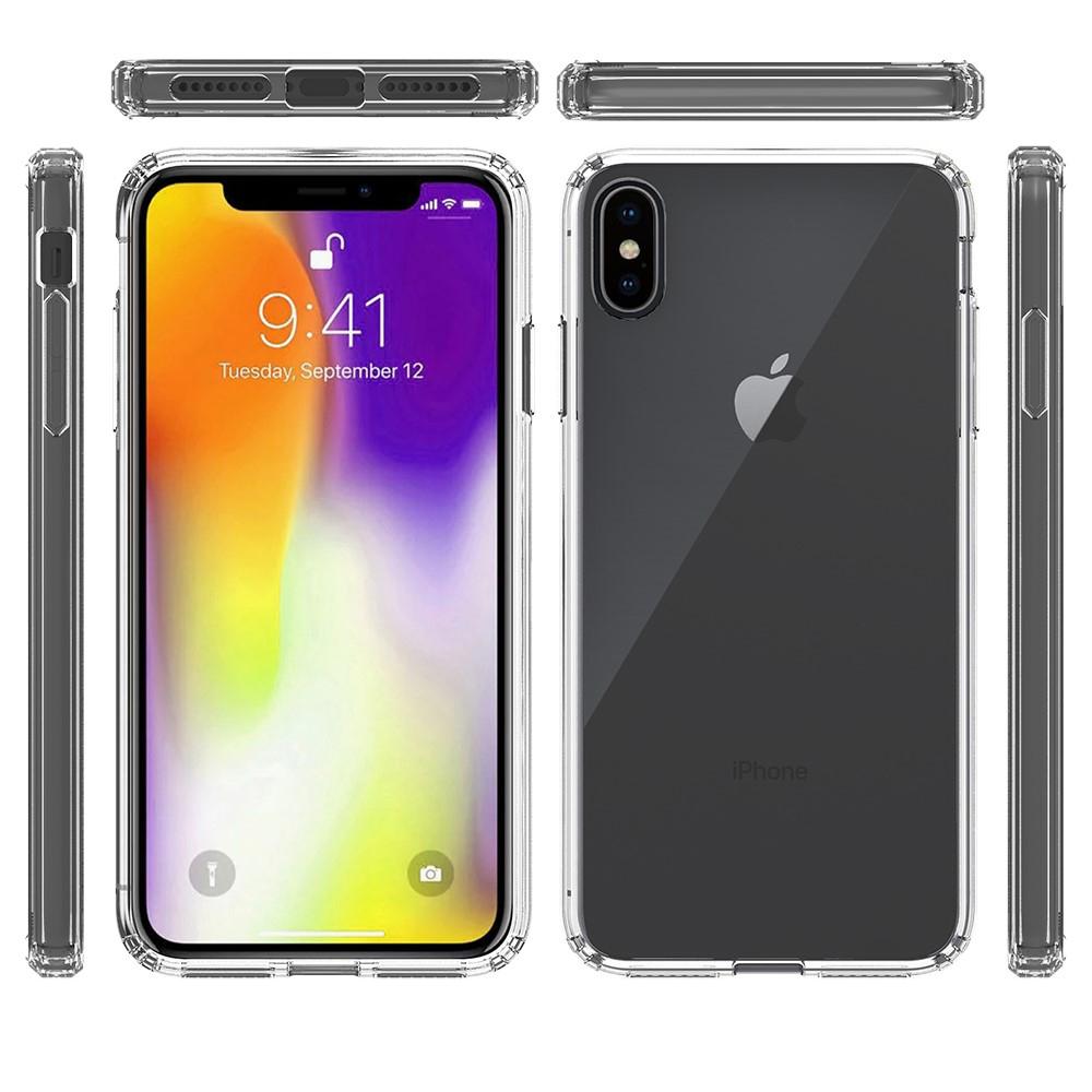 Crystal Hybrid Case iPhone Xs Max transparant