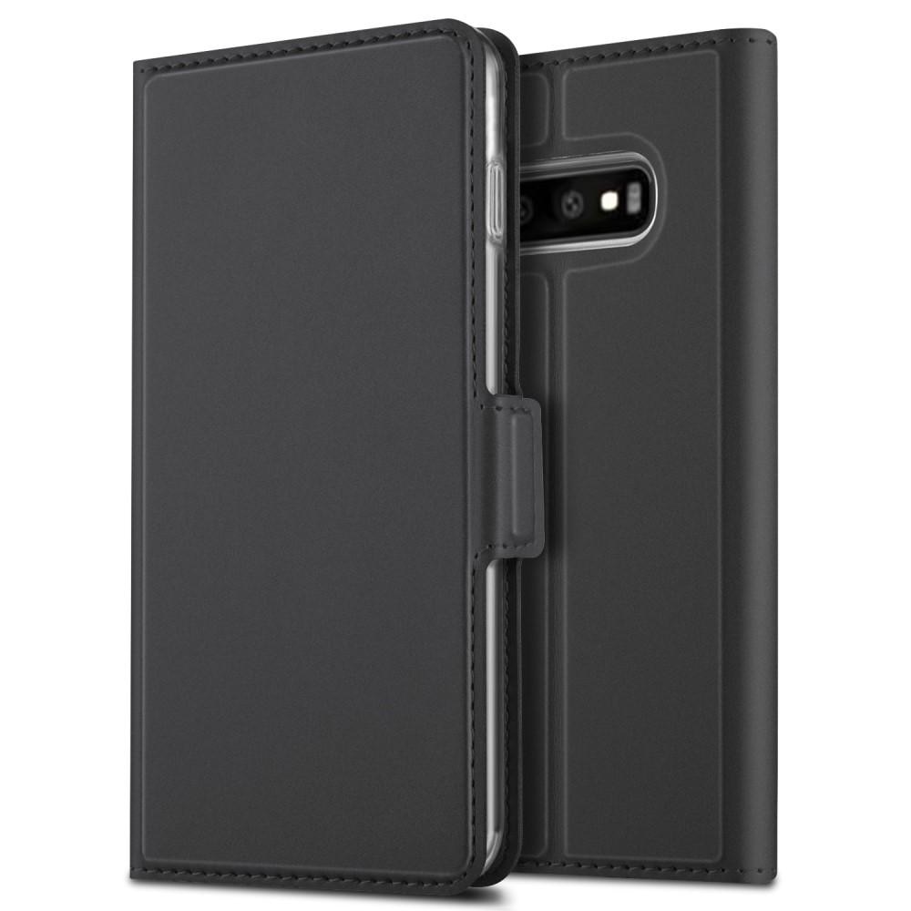 Slim Card Wallet Samsung Galaxy S10 Plus Zwart