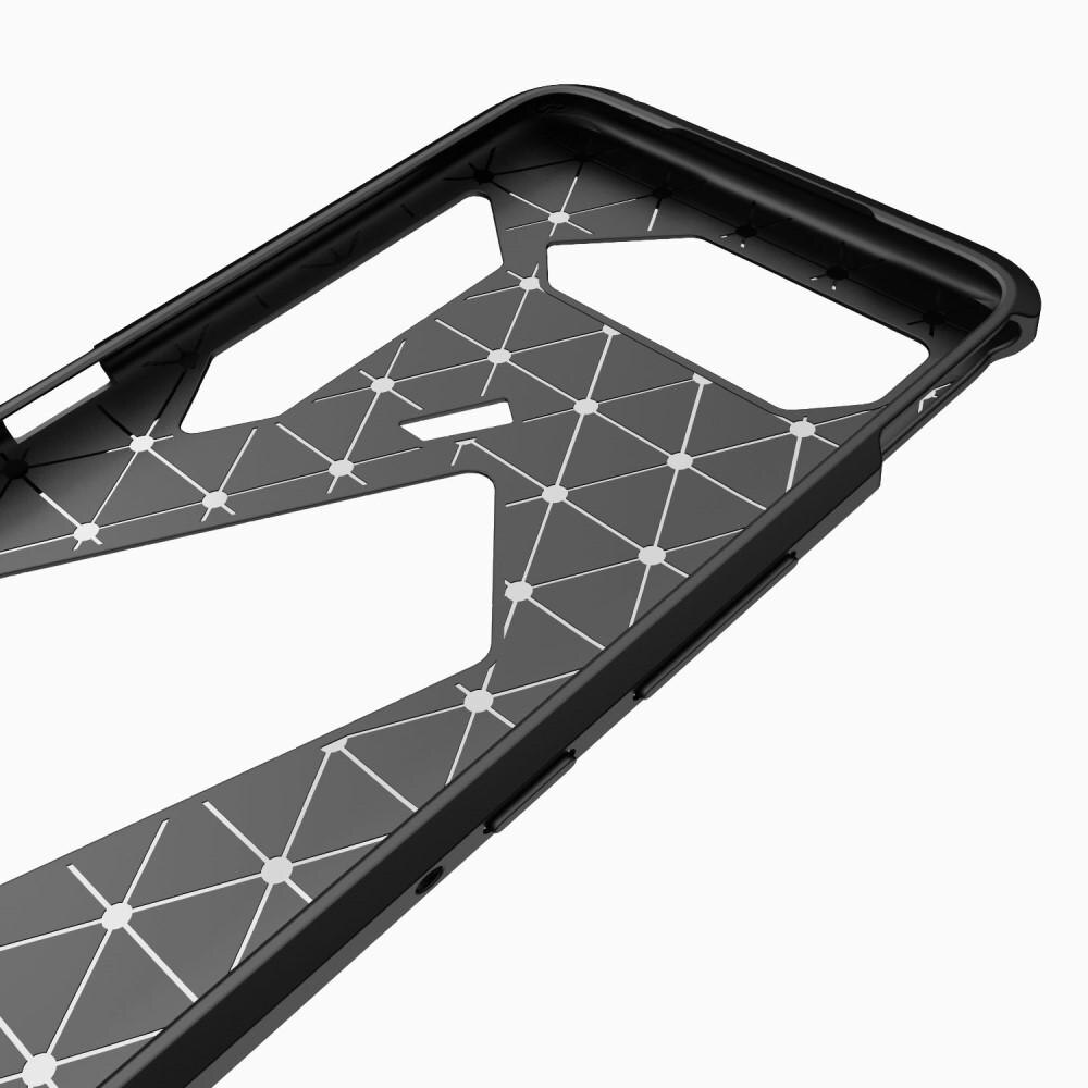 Hoesje TPU Brushed Asus ROG Phone 5 Zwart