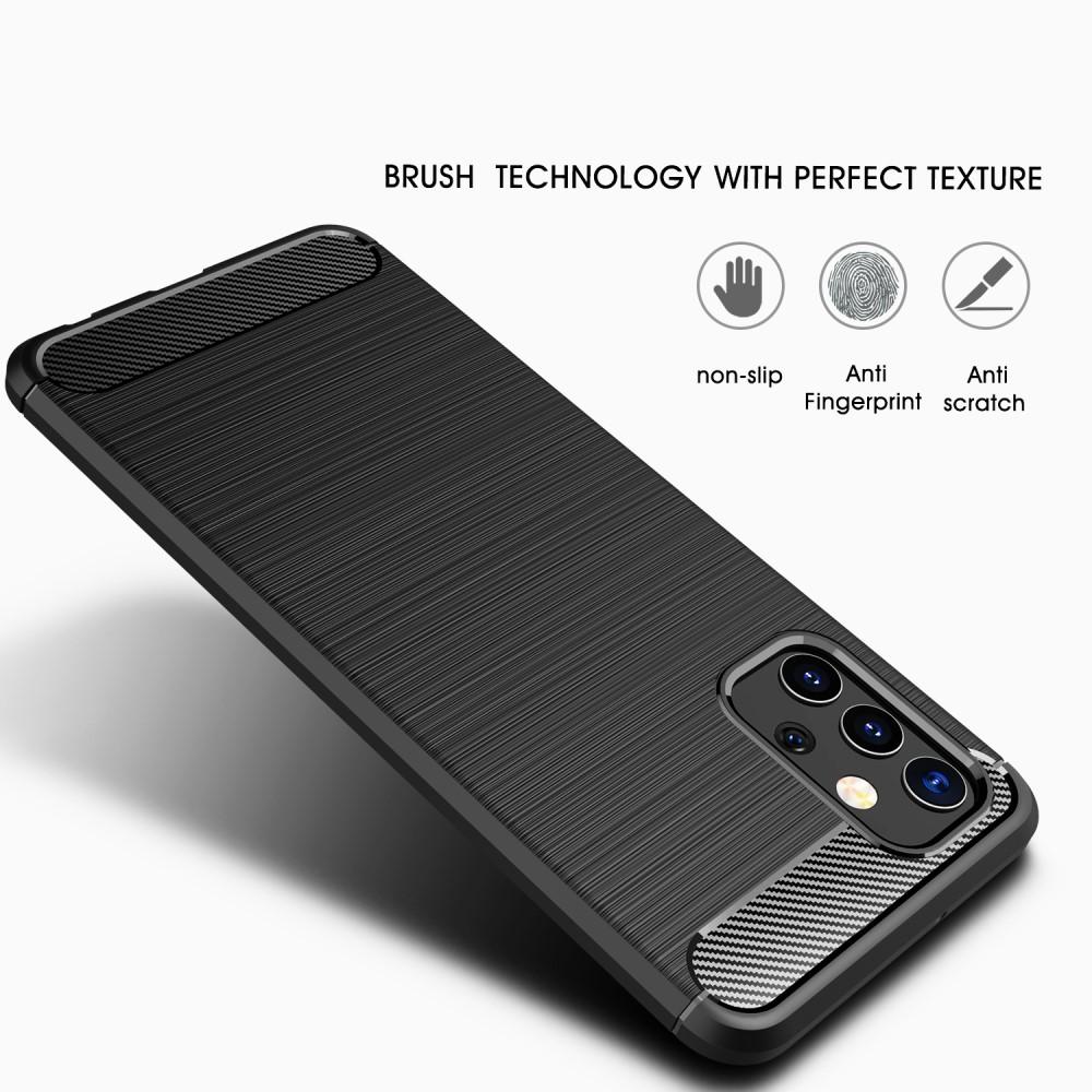 Brushed TPU Case Samsung Galaxy A32 5G Zwart