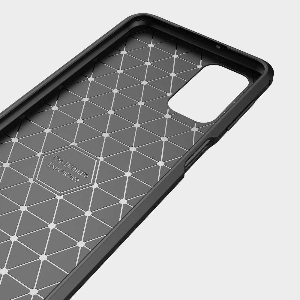 Hoesje TPU Brushed Samsung Galaxy A32 5G Zwart