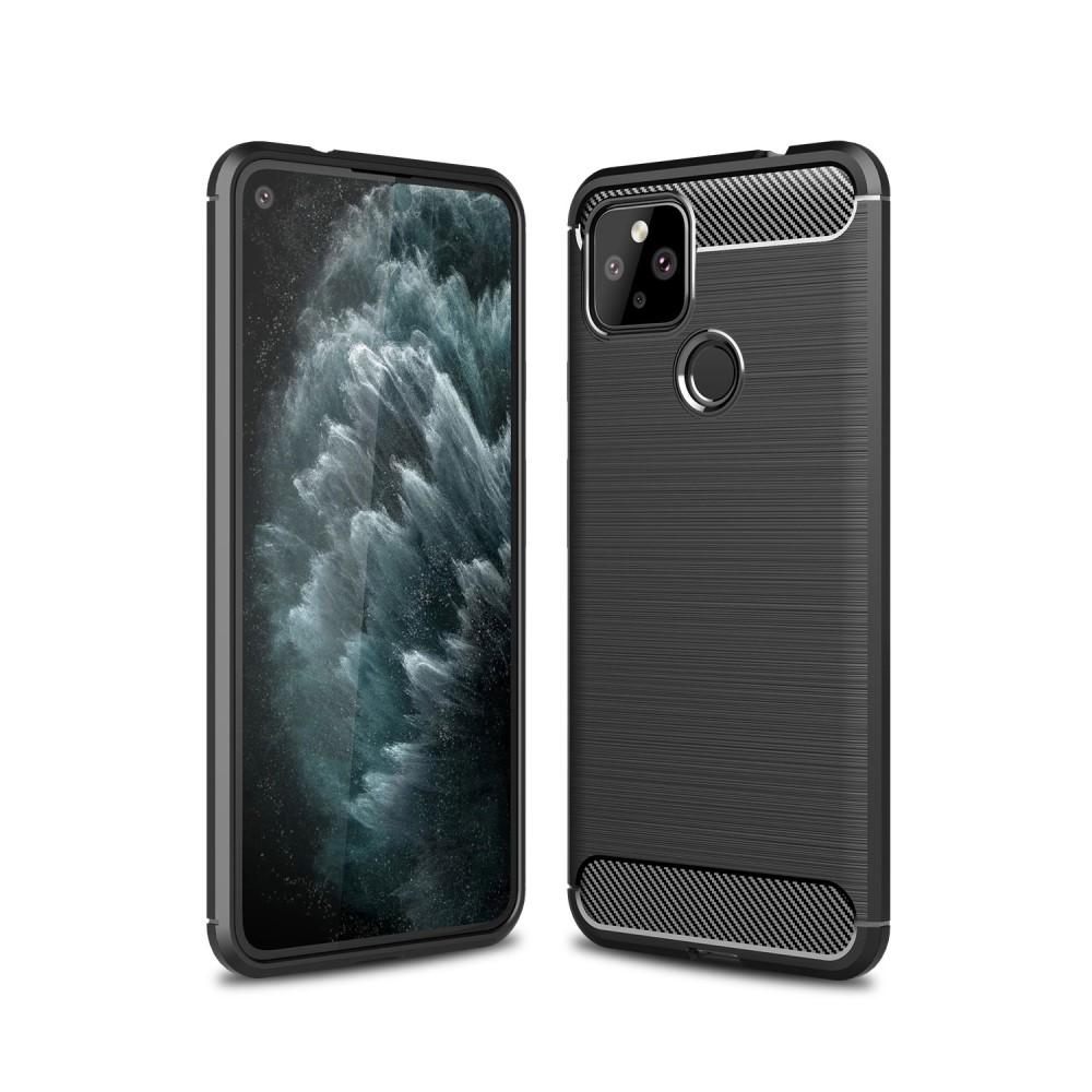 Brushed TPU Case Google Pixel 4a 5G Zwart