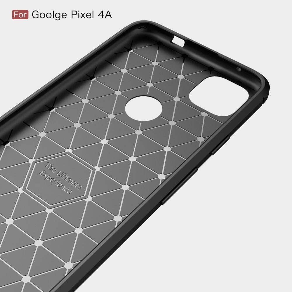 Hoesje TPU Brushed Google Pixel 4a Zwart