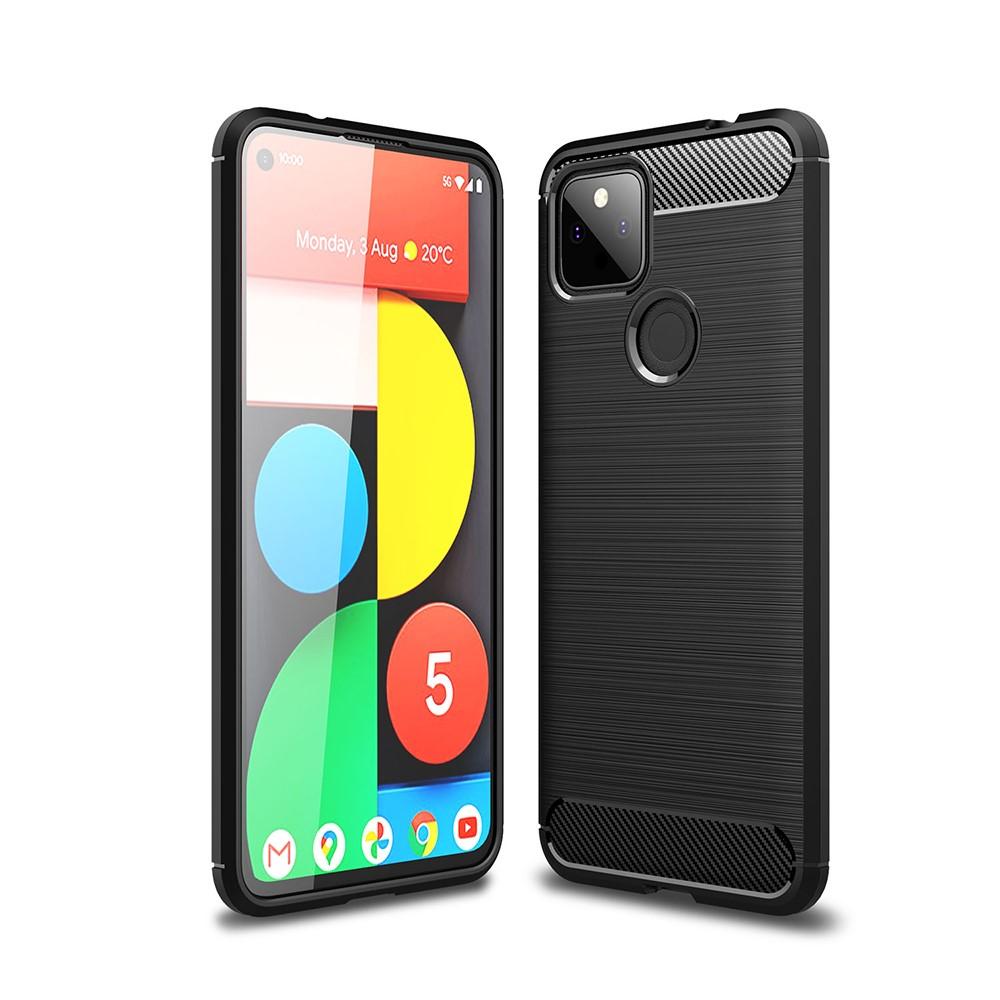 Brushed TPU Case Google Pixel 5a Zwart