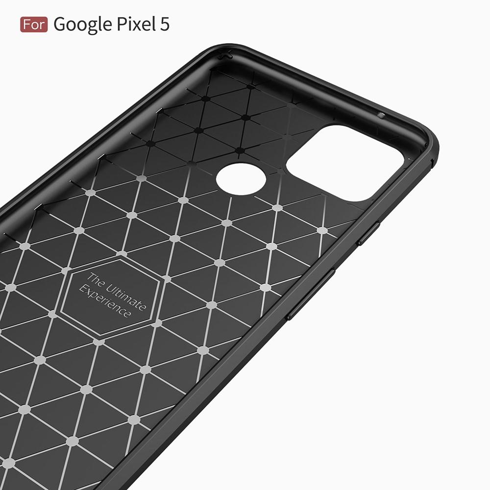Hoesje TPU Brushed Google Pixel 5 Zwart