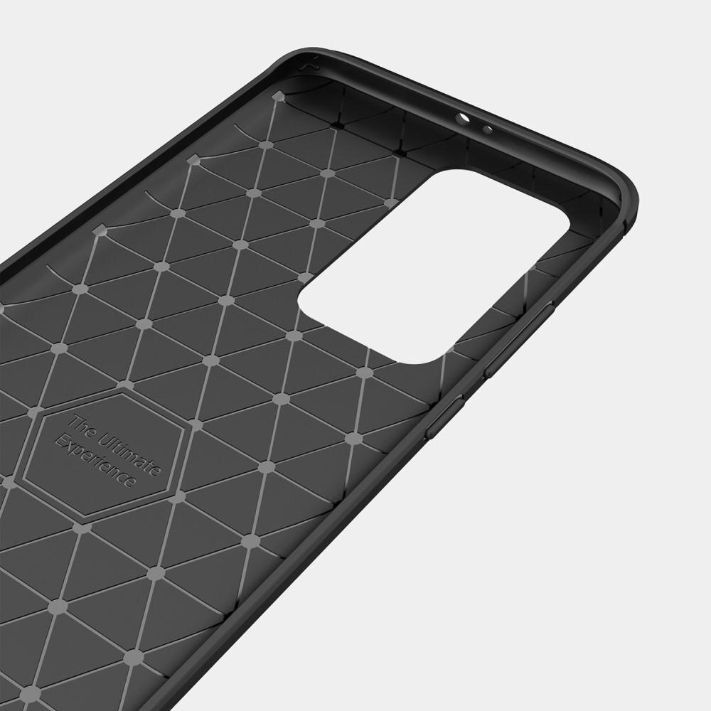 Hoesje TPU Brushed Huawei P40 Pro Zwart