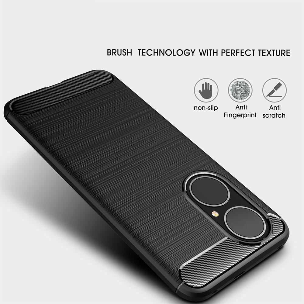 Hoesje TPU Brushed Huawei P50 Zwart