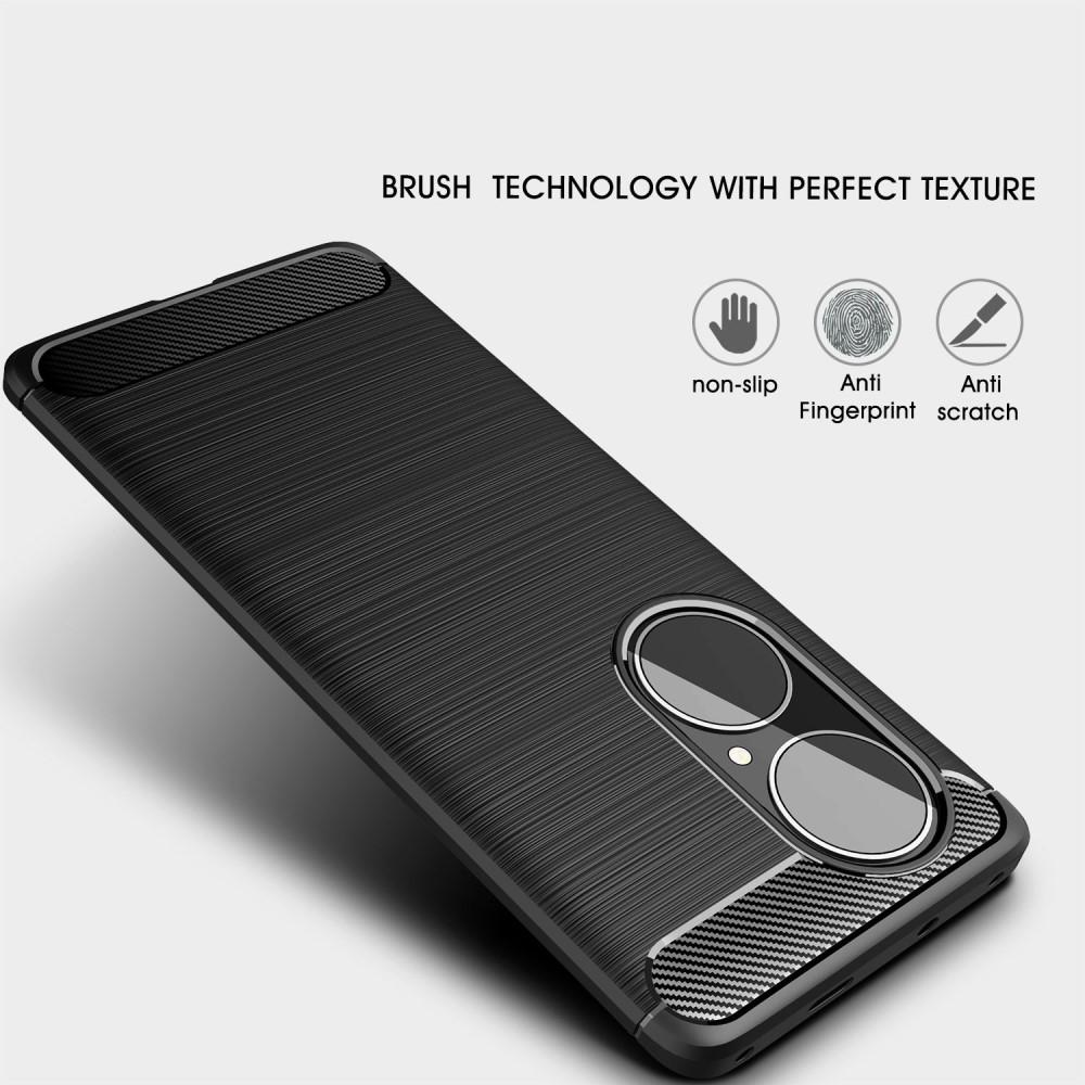 Brushed TPU Case Huawei P50 Pro Zwart