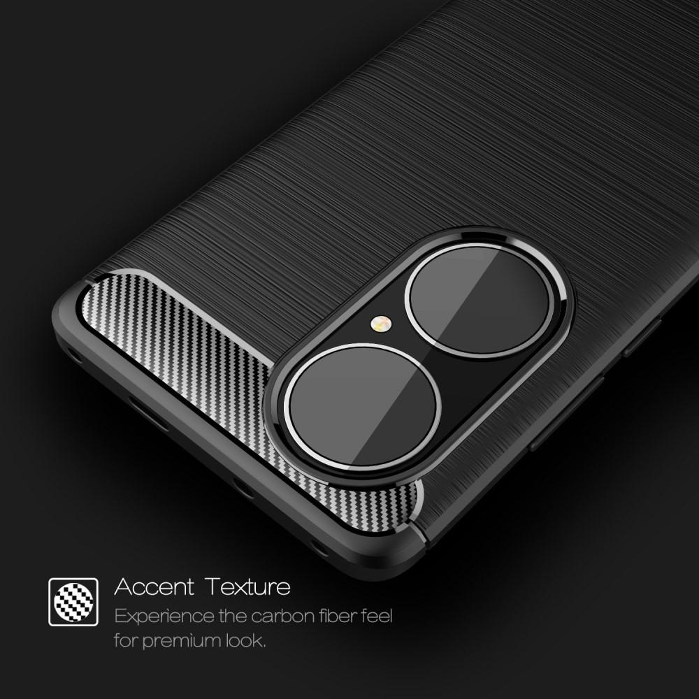 Brushed TPU Case Huawei P50 Pro Zwart