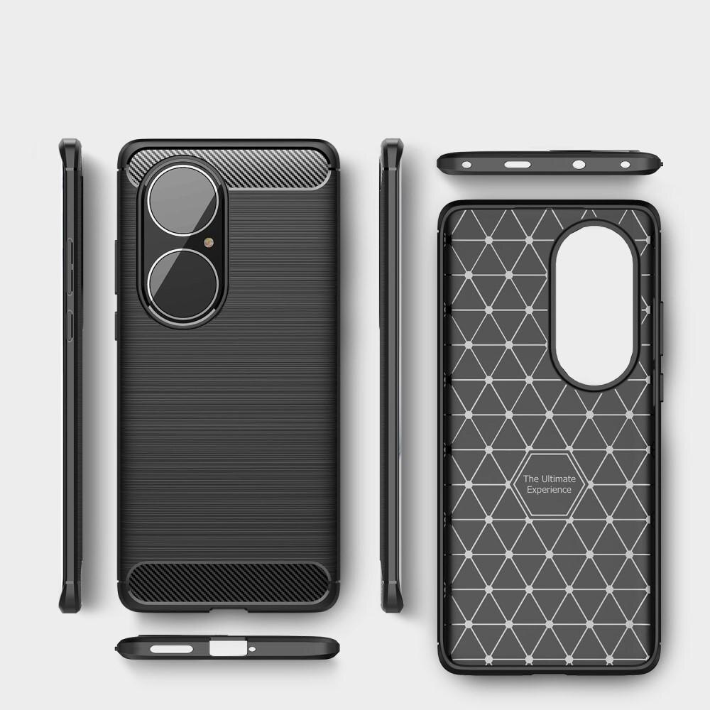 Brushed TPU Case Huawei P50 Pro Zwart