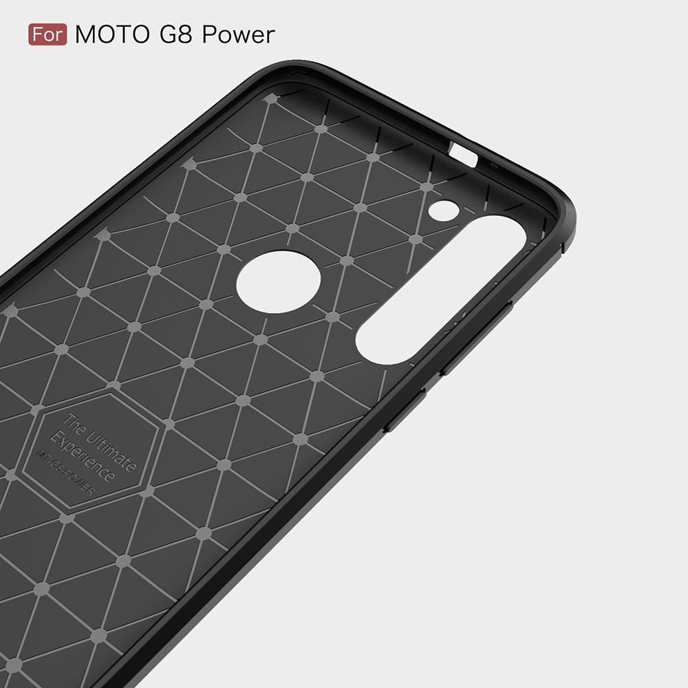 Brushed TPU Case Motorola Moto G8 Power Zwart